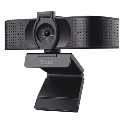 Trust Teza 4K Ultra HD webcam 3840x2160, autofocus, zwart Trust Teza 4K Ultra HD webcam 3840x2160, autofocus, zwart