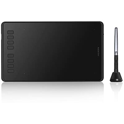 HUION Inspiroy H950P grafisch tablet, compatibel met Android-apparaten en pc (upgrade van de OTG-functie), 5080LPI, 8 aangepaste exprestoetsen, 8192 niveaus penfunctie zonder batterij 2020 HUION Inspiroy H950P grafisch tablet, compatibel met Android-apparaten en pc (upgrade van de OTG-functie), 5080LPI, 8 aangepaste exprestoetsen, 8192 niveaus penfunctie zonder batterij 2020