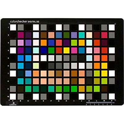 Calibrite ColorChecker Digital SG: Kleurencharter voor fotografie, 140 kleuren, A4 Calibrite ColorChecker Digital SG: Kleurencharter voor fotografie, 140 kleuren, A4