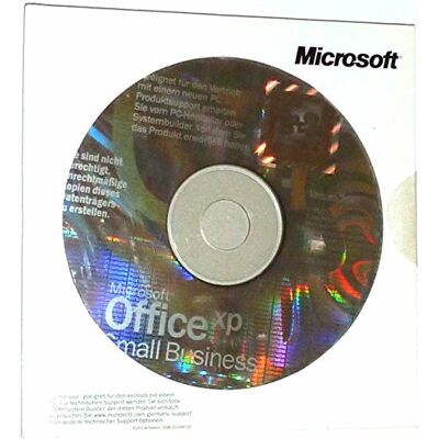 Microsoft SB/MS Office Small Business XP CD W32, 3cv NOT OSB, Contient: Word, Excel, Outlook, Editeur Microsoft SB/MS Office Small Business XP CD W32, 3cv NOT OSB, Contient: Word, Excel, Outlook, Editeur