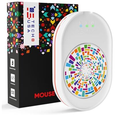 TECH8 USA HJZWTS Ondetecteerbaar Mouse-muisbewegend apparaat voor laptops, pc's, geen software, willekeurige beweging, gepatenteerd, ontworpen, ontworpen, verpakt in de VS glas TECH8 USA HJZWTS Ondetecteerbaar Mouse-muisbewegend apparaat voor laptops, pc's, geen software, willekeurige beweging, gepatenteerd, ontworpen, ontworpen, verpakt in de VS glas