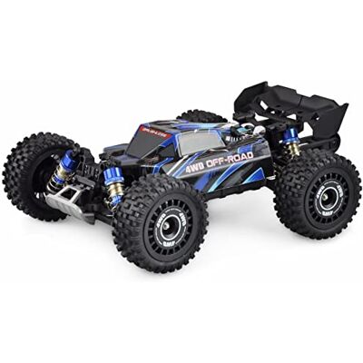 Amewi 22626 Hyper GO Buggy Borstelloze 3S 62 km/h 4WD 1:16 RTR Blauw Amewi 22626 Hyper GO Buggy Borstelloze 3S 62 km/h 4WD 1:16 RTR Blauw