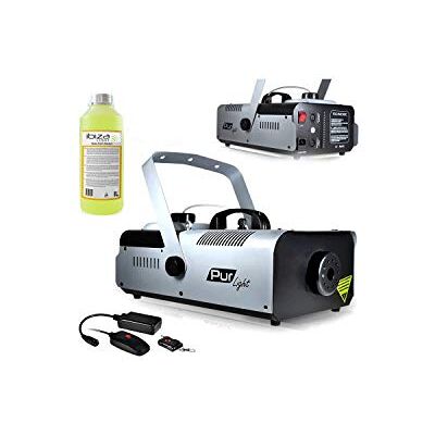 Pur Light Mistmachine Pro Sono 1500 W + fixeerbeugel + 2 afstandsbedieningen NEWARK1500 + 1 l vloeistof Pur Light Mistmachine Pro Sono 1500 W + fixeerbeugel + 2 afstandsbedieningen NEWARK1500 + 1 l vloeistof