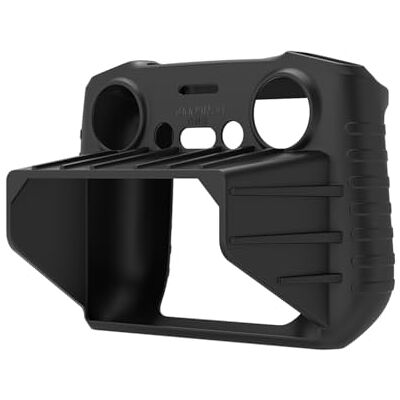 Btkigl Siliconen beschermhoes met lampenkap voor DJI RC 2 afstandsbediening (zwart + dop) Btkigl Siliconen beschermhoes met lampenkap voor DJI RC 2 afstandsbediening (zwart + dop)