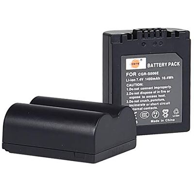 DSTE 2 stuks S006E accu compatibel met Panasonic DMC-FZ50 DMC-FZ28 DMC-FZ18 DMC-FZ8 DMC-FZ38 DMC-FZ35 DSTE 2 stuks S006E accu compatibel met Panasonic DMC-FZ50 DMC-FZ28 DMC-FZ18 DMC-FZ8 DMC-FZ38 DMC-FZ35