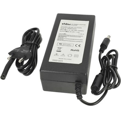 vhbw Voeding compatibel met Canon Selphy CP1200, CP330, CP1000, CP-1000, CP220, CP300, CP1300, CP200, CP100 printer 52,8 W vhbw Voeding compatibel met Canon Selphy CP1200, CP330, CP1000, CP-1000, CP220, CP300, CP1300, CP200, CP100 printer 52,8 W