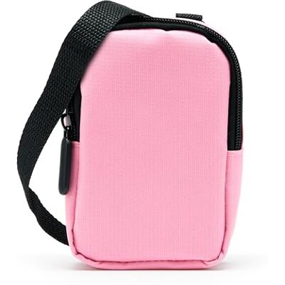 Zink Kleine zachte camera- en printerhoes met vak voor fotopapier, ritssluiting en schouderriem (roze) voor Kodak, Lifeprint, Polaroid, HP, Canon,, Roze, Zachte hoes Zink Kleine zachte camera- en printerhoes met vak voor fotopapier, ritssluiting en schouderriem (roze) voor Kodak, Lifeprint, Polaroid, HP, Canon,, Roze, Zachte hoes