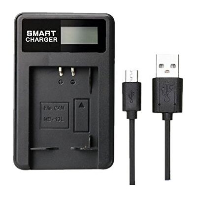FUGASUN NB-13L batterijlader voor één lcd-oplader voor Canon G5X G7X G7X Mark II G9X SX620 HS camera SX720 HS FUGASUN NB-13L batterijlader voor één lcd-oplader voor Canon G5X G7X G7X Mark II G9X SX620 HS camera SX720 HS