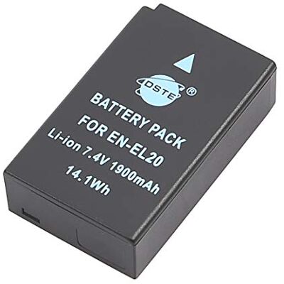 DSTE EN-EL20 EN-EL20a ENEL20 Accu compatibel met Nikon 1 J1, 1 J2, 1 J3, 1 S1, 1 V3, 1 AW1 DSTE EN-EL20 EN-EL20a ENEL20 Accu compatibel met Nikon 1 J1, 1 J2, 1 J3, 1 S1, 1 V3, 1 AW1