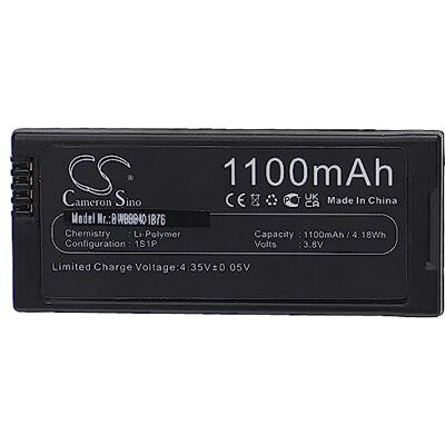 vhbw Accu compatibel met DJI Ryze Tello Multicopter drone quadcopter (1100 mAh, 3,8 V, lithium-polymeer) vhbw Accu compatibel met DJI Ryze Tello Multicopter drone quadcopter (1100 mAh, 3,8 V, lithium-polymeer)