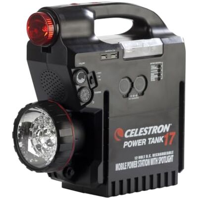 Celestron 18777 PowerTank 17, 12 V 17 Ah oplaadbare voeding zwart Celestron 18777 PowerTank 17, 12 V 17 Ah oplaadbare voeding zwart