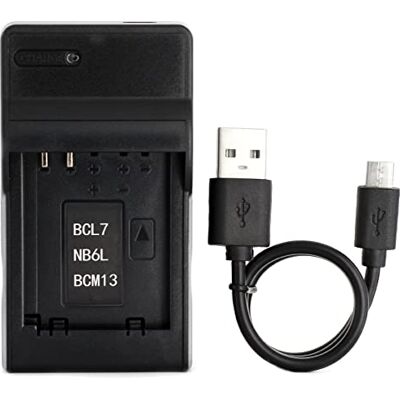 Norifon NB-6L USB-oplader voor Canon PowerShot SX530 HS, SX610 HS Compatibel met Canon PowerShot SX710 HS, SD1200 IS, SD1300 IS, S120 IXY 10S IXY 30S camera Norifon NB-6L USB-oplader voor Canon PowerShot SX530 HS, SX610 HS Compatibel met Canon PowerShot SX710 HS, SD1200 IS, SD1300 IS, S120 IXY 10S IXY 30S camera