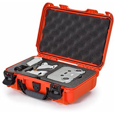 NANUK Beschermhoes voor DJI Mini, waterdicht, met gepersonaliseerd inzetstuk, Oranje, 909 DJI Mini 3 Pro NANUK Beschermhoes voor DJI Mini, waterdicht, met gepersonaliseerd inzetstuk, Oranje, 909 DJI Mini 3 Pro