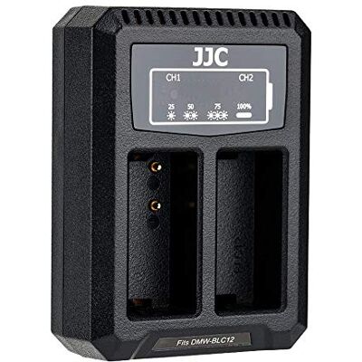 JJC USB dual lader acculader voor Panasonic FZ300 FZ200 FZ1000 GH2 G5 G6 G7 G85, Leica Q V-Lux V-Lux4 V-Lux5, Sigma dp0 dp1 dp2 Quattro voor DMW-BLC12 BP-51 BP-DC12 accu JJC USB dual lader acculader voor Panasonic FZ300 FZ200 FZ1000 GH2 G5 G6 G7 G85, Leica Q V-Lux V-Lux4 V-Lux5, Sigma dp0 dp1 dp2 Quattro voor DMW-BLC12 BP-51 BP-DC12 accu