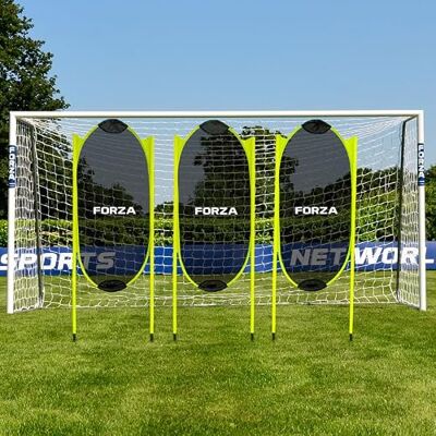 FORZA Springdummy's voor voetbaltraining (3 stuks) draagbaar en licht groot formaat snelle montage uitstekende draagbaarheid FORZA Springdummy's voor voetbaltraining (3 stuks) draagbaar en licht groot formaat snelle montage uitstekende draagbaarheid