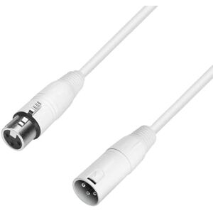 Adam Hall Kabel 4 STAR MMF 500 SNOW Microfoonkabel XLR vrouwelijk naar XLR mannelijk 5 m Adam Hall Kabel 4 STAR MMF 500 SNOW Microfoonkabel XLR vrouwelijk naar XLR mannelijk 5 m