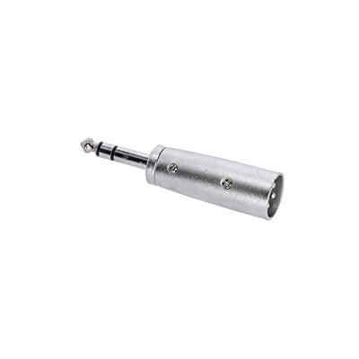 Adam Hall 6,3 mm stereo jack naar XLR mannelijk Adam Hall 6,3 mm stereo jack naar XLR mannelijk