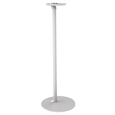 conecto , Luidsprekerhouder voor SONOS ONE (SL) en SONOS Play:1 met kabelbeheer, materiaal: staal en aluminium, hoogte: 71,6 cm, wit conecto , Luidsprekerhouder voor SONOS ONE (SL) en SONOS Play:1 met kabelbeheer, materiaal: staal en aluminium, hoogte: 71,6 cm, wit