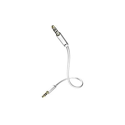 in-akustik In Akoestische Star MP3-kabel (3,5 mm jack op 3,5 mm jack 1,5 m wit in-akustik In Akoestische Star MP3-kabel (3,5 mm jack op 3,5 mm jack 1,5 m wit