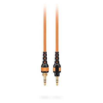 RØDE NTH-kabel voor hoofdtelefoon NTH-100-1,2 m, hoogwaardige 3,5 mm TRS naar TRS-kabel, inclusief 6,35 mm schroefadapter, oranje RØDE NTH-kabel voor hoofdtelefoon NTH-100-1,2 m, hoogwaardige 3,5 mm TRS naar TRS-kabel, inclusief 6,35 mm schroefadapter, oranje