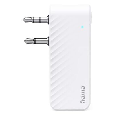 Hama Bluetooth audiozender voor vliegtuigen, universeel gebruik, 10 uur, AC. Hama Bluetooth audiozender voor vliegtuigen, universeel gebruik, 10 uur, AC.