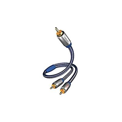 in-akustik Premium II Y-subwoofer-audiokabel 3 m in-akustik Premium II Y-subwoofer-audiokabel 3 m