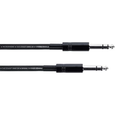 Cordial 50 cm stereo jack audiokabel Cordial 50 cm stereo jack audiokabel