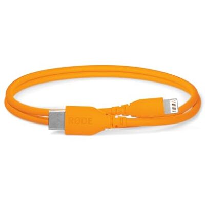 RØDE USB-C naar Lightning-kabel SC21, oranje, 30 cm RØDE USB-C naar Lightning-kabel SC21, oranje, 30 cm
