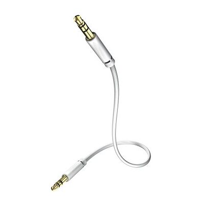 in-akustik In Akoestische Star MP3-kabel (3,5 mm jack op 3,5 mm jack 1,5 m wit in-akustik In Akoestische Star MP3-kabel (3,5 mm jack op 3,5 mm jack 1,5 m wit