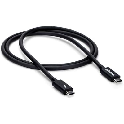 StarTech .com Thunderbolt 3 (20 Gbps) USB-C kabel 1 m compatibel met Thunderbolt, USB en DisplayPort M/M (TBLT3MM1M) StarTech .com Thunderbolt 3 (20 Gbps) USB-C kabel 1 m compatibel met Thunderbolt, USB en DisplayPort M/M (TBLT3MM1M)
