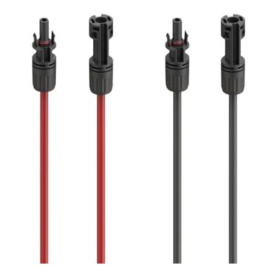 Hama MC4 Verlengkabel voor PV-installatie, 4 mm², 2 x 1,5 m, rood en zwart Hama MC4 Verlengkabel voor PV-installatie, 4 mm², 2 x 1,5 m, rood en zwart
