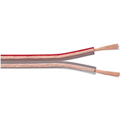 goobay Wentronic 10 m 2 x 1,5 mm luidsprekerkabel transparant goobay Wentronic 10 m 2 x 1,5 mm luidsprekerkabel transparant