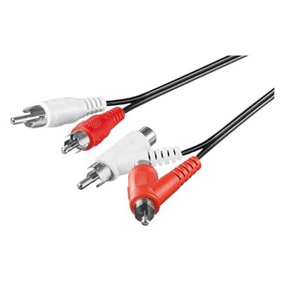 goobay 50214 stereo-aansluitkabel, cinch met geleidingscapaciteit, 1,5 m kabellengte goobay 50214 stereo-aansluitkabel, cinch met geleidingscapaciteit, 1,5 m kabellengte