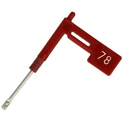 THAKKER A 25/2 (A 23/2) saffier voor Telefunken T23, T24, T25 Swiss Made THAKKER A 25/2 (A 23/2) saffier voor Telefunken T23, T24, T25 Swiss Made