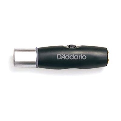 D'Addario Planet Waves PW-P047Z Adapter XLR mannelijk naar 1/4 inch vrouwelijk gebalanceerd D'Addario Planet Waves PW-P047Z Adapter XLR mannelijk naar 1/4 inch vrouwelijk gebalanceerd