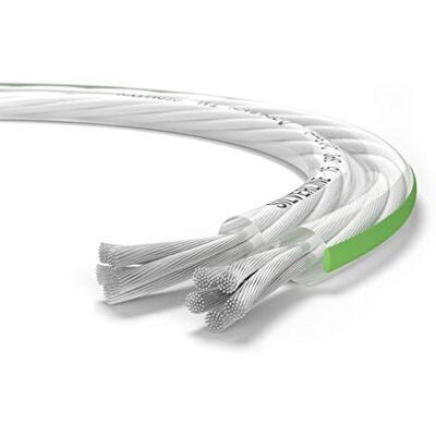 OEHLBACH Silverline SP-15 HI-FI stereo luidsprekerkabel luidsprekerkabel met SPOFC (zilver koper) 2 x 1,5 mm² mini-spoel 10 m OEHLBACH Silverline SP-15 HI-FI stereo luidsprekerkabel luidsprekerkabel met SPOFC (zilver koper) 2 x 1,5 mm² mini-spoel 10 m