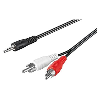 goobay 50779 audio/video adapterkabel (3,5 mm stereo-stekker naar 2x cinch-aansluiting, 20,0 m) goobay 50779 audio/video adapterkabel (3,5 mm stereo-stekker naar 2x cinch-aansluiting, 20,0 m)