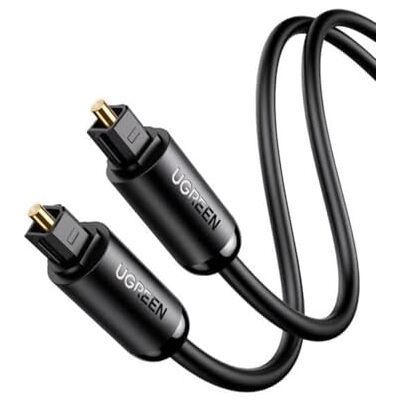 UGREEN Fiber Optic audio kabel Zwart 1.5 m UGREEN Fiber Optic audio kabel Zwart 1.5 m