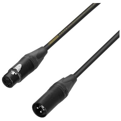 Adam Hall Neutrik XLR mannelijk naar XLR vrouwelijk 10 m RF: 57 Adam Hall Neutrik XLR mannelijk naar XLR vrouwelijk 10 m RF: 57
