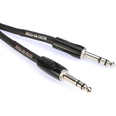 Roland RCC-15-TRTR Interconnect-kabels Zwart Roland RCC-15-TRTR Interconnect-kabels Zwart
