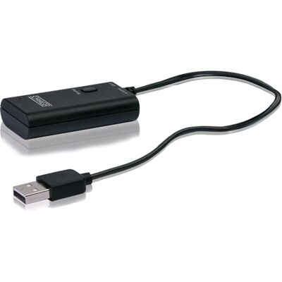 SCHWAIGER KHTRANS513 Bluetooth-stereo-adapter voor jack-uitgang, dubbele verbinding, zwart SCHWAIGER KHTRANS513 Bluetooth-stereo-adapter voor jack-uitgang, dubbele verbinding, zwart