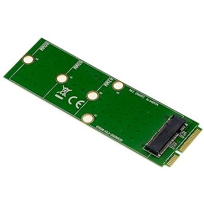 KALEA-INFORMATIQUE M2 naar mSATA adapter voor het monteren van een M2 SATA SSD op een mSATA poort KALEA-INFORMATIQUE M2 naar mSATA adapter voor het monteren van een M2 SATA SSD op een mSATA poort