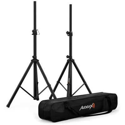 Audibax Neo 130 Professionele luidsprekerstandaard Pro statief met tas Audibax Neo 130 Professionele luidsprekerstandaard Pro statief met tas
