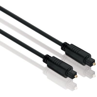 HDSupply TC020-030 Toslink S/PDIF audiokabel (5 mm, 3 m) zwart HDSupply TC020-030 Toslink S/PDIF audiokabel (5 mm, 3 m) zwart