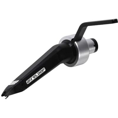 Reloop Concorde Black Bolvormig geluidssysteem met robuuste constructie voor draaitafels professioneel geluid, krasbestendig (zwart) Reloop Concorde Black Bolvormig geluidssysteem met robuuste constructie voor draaitafels professioneel geluid, krasbestendig (zwart)