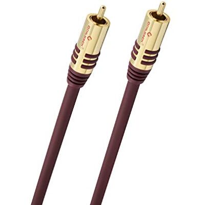 OEHLBACH NF Sub, RCA subwooferkabel, 3 m audiokabel, OFC, rond, bordeaux OEHLBACH NF Sub, RCA subwooferkabel, 3 m audiokabel, OFC, rond, bordeaux