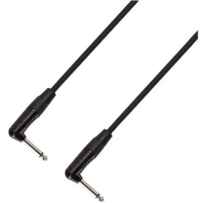 Adam Hall 4 Star Series Rean haakse instrumentenkabel 6,3 mm mono-jack naar rechts 6,3 mm mono-jack 0,6 m Adam Hall 4 Star Series Rean haakse instrumentenkabel 6,3 mm mono-jack naar rechts 6,3 mm mono-jack 0,6 m