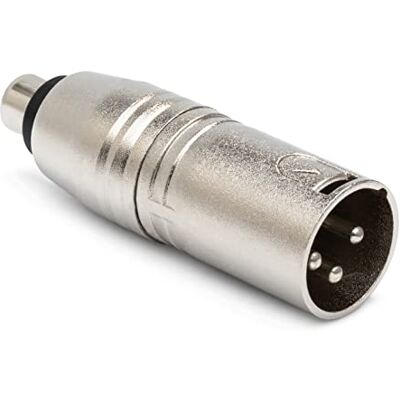 Hosa Tech GXM-133 RCA naar XLR3M Adapter Hosa Tech GXM-133 RCA naar XLR3M Adapter