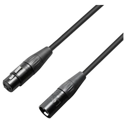 Adam Hall 4 Star MMF 0100 microfoonkabel, OCC XLR vrouwelijk naar XLR mannelijk, 1 m Adam Hall 4 Star MMF 0100 microfoonkabel, OCC XLR vrouwelijk naar XLR mannelijk, 1 m