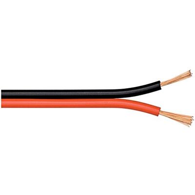 goobay Wentronic 10 m 2 x 1,5 mm luidsprekerkabel rood/zwart goobay Wentronic 10 m 2 x 1,5 mm luidsprekerkabel rood/zwart